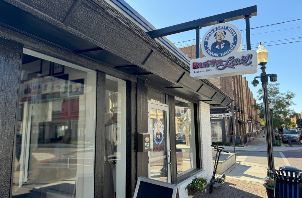 BuffaLouie's storefront in Carmel, Indiana