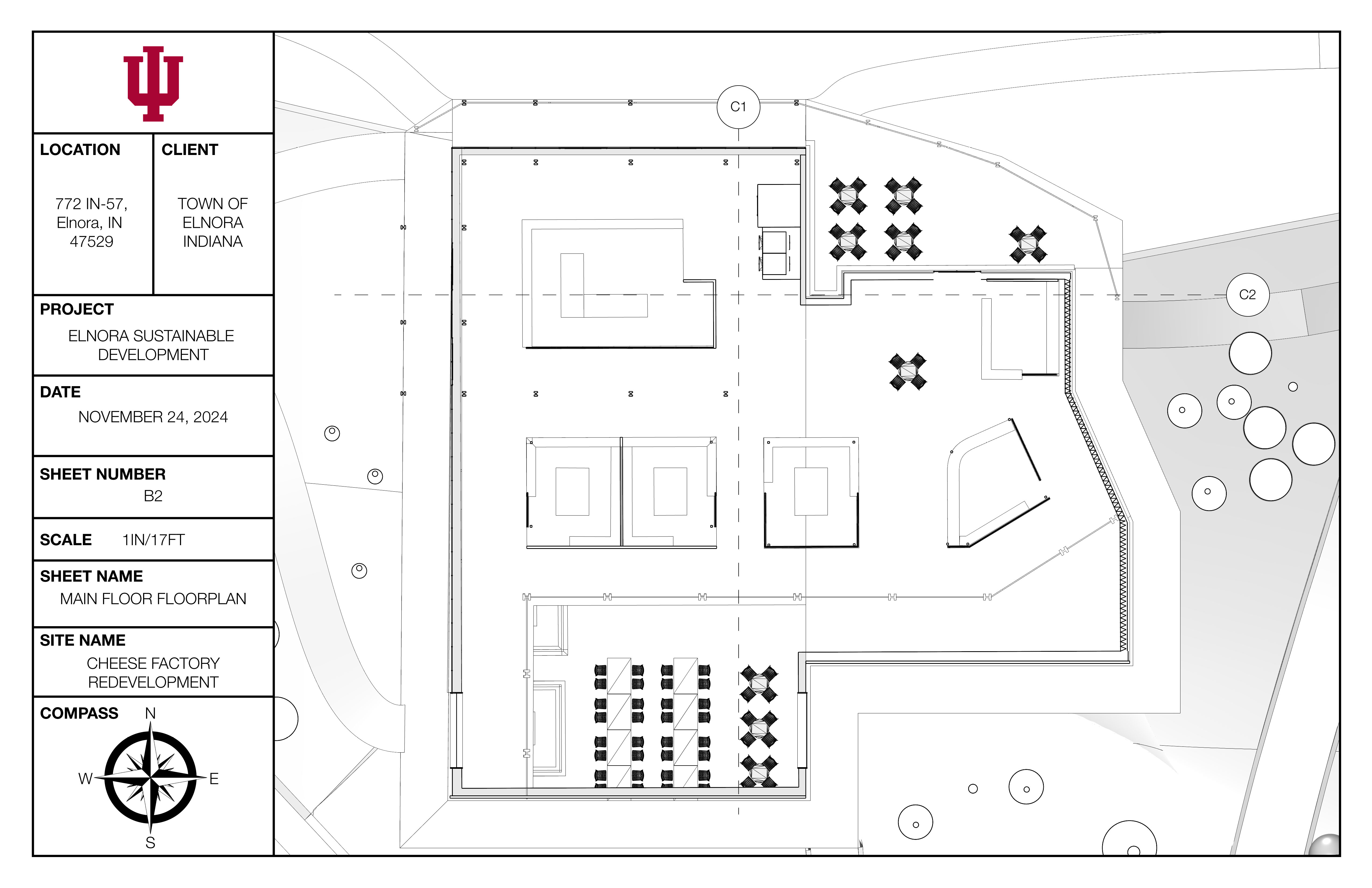 Main Floor Floorplan — B2