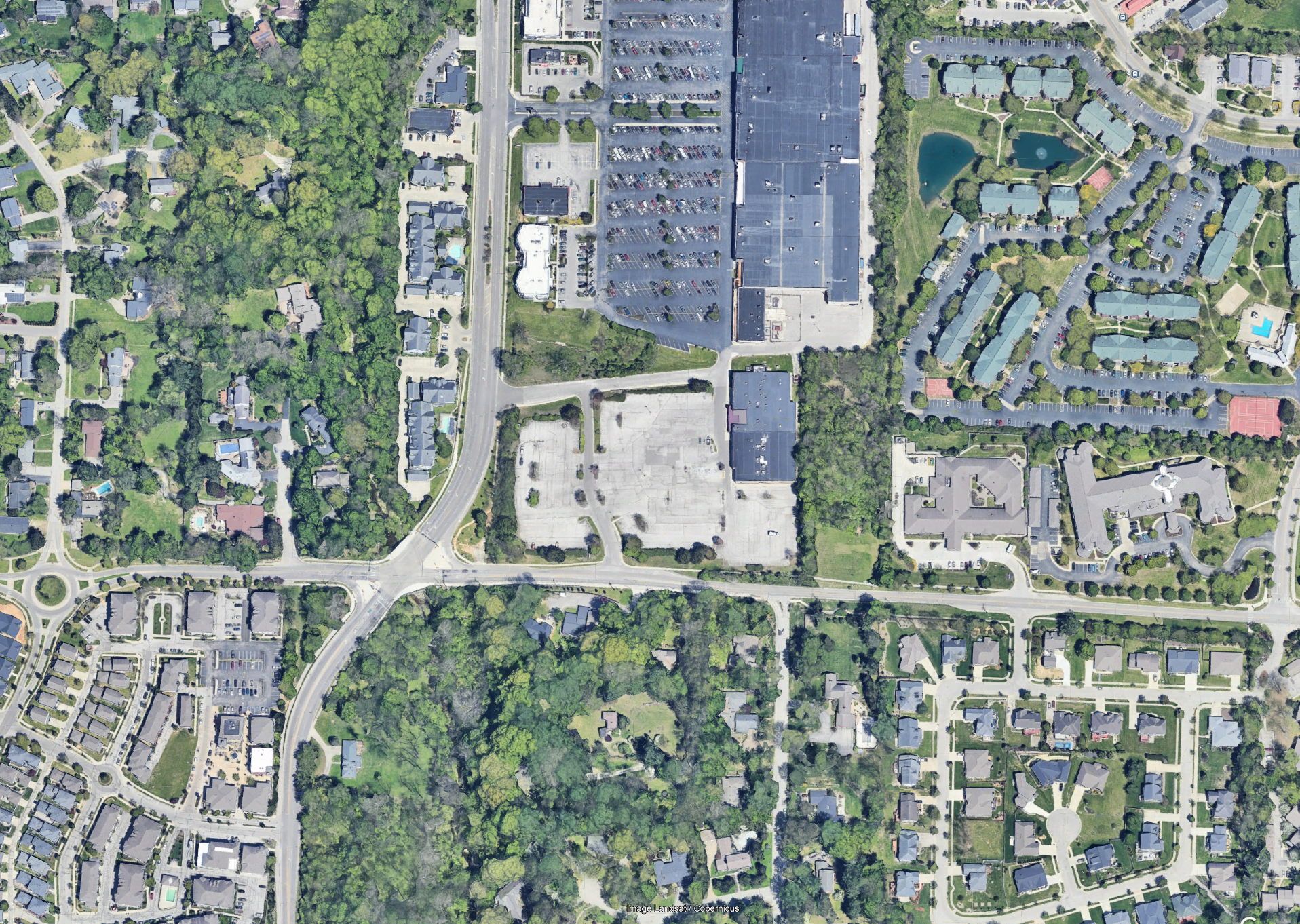 Site study — building set into the slope